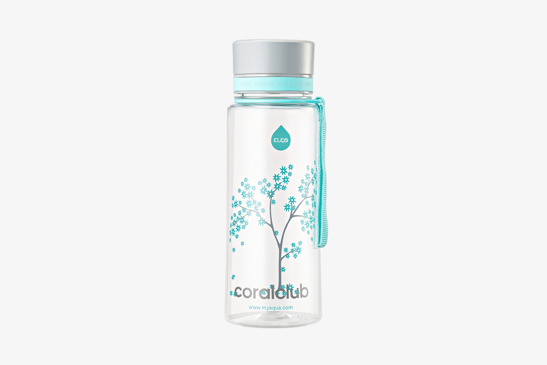 EQUA plastikinė gertuvė "Mint Blossom"